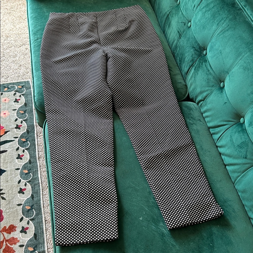 TALBOTS CHATHAM ANKLE PANTS - FRESH DOT Size 6 NWT - Picture 15 of 17